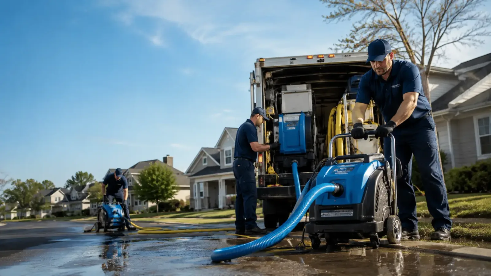 Flood Damage Cleanup in Wind Gap, PA